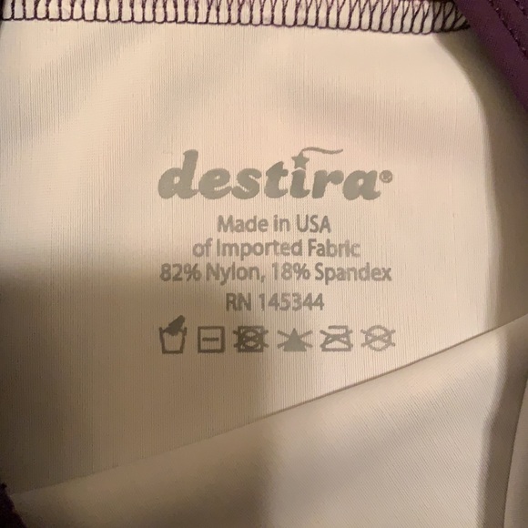 Girls Dance/Gymnastics Destria Leotard - Picture 2 of 3